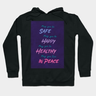 Loving Kindness Meditation - Vibrant Colors Hoodie